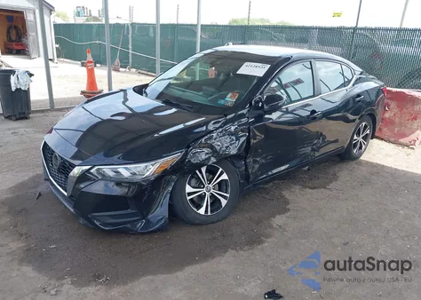 2020 Nissan Sentra Sv Xtronic Cvt из США, поврежденный, VIN 3N1AB8CV3LY220413